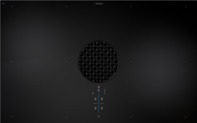 BORA X Pure induktionskogeplade med integreret emfang - udsugning